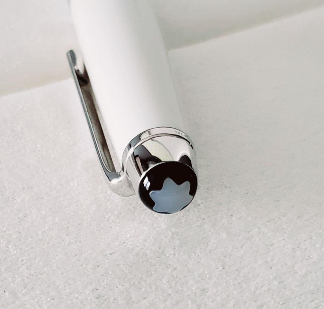 貴重 MONT BLANC ホワイト ボールペン
