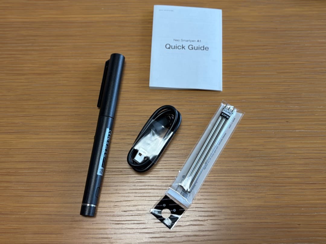 Neo Smartpen 最新モデル A1 ブラック 本体 おまけ付き