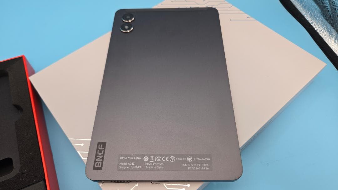 試用のみ「BNCF Bpad mini Ultra」8.4インチ/D 7300