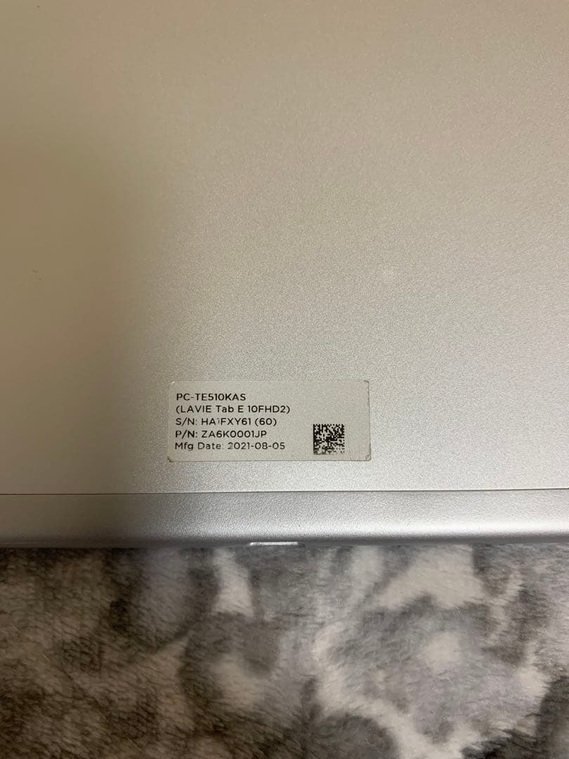 美品　LAVIE Tab E 10FHD2　Android タブレット 521
