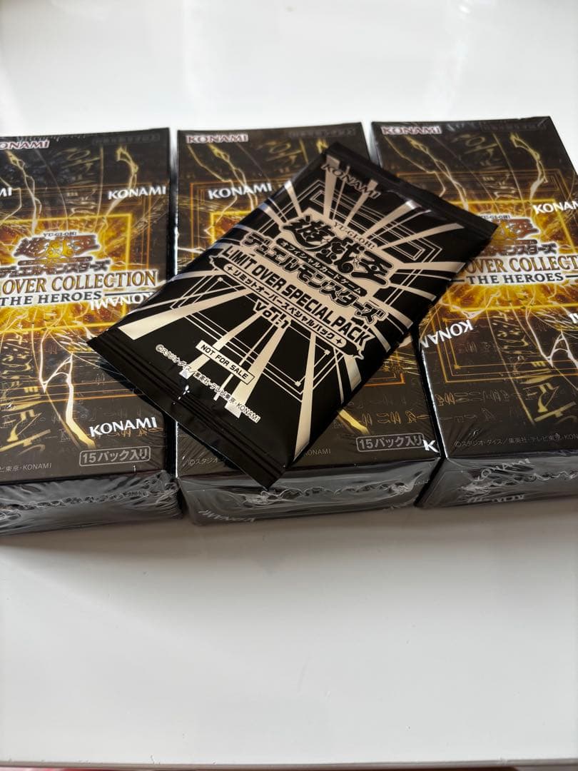 遊戯王 リミットオーバーコレクション ヒーローズ　3box