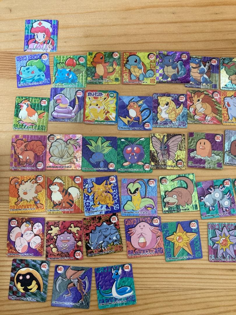 【当時物】ミニゲームボーイ おもちゃミニカード付ポケモンカード　ミニカードダス