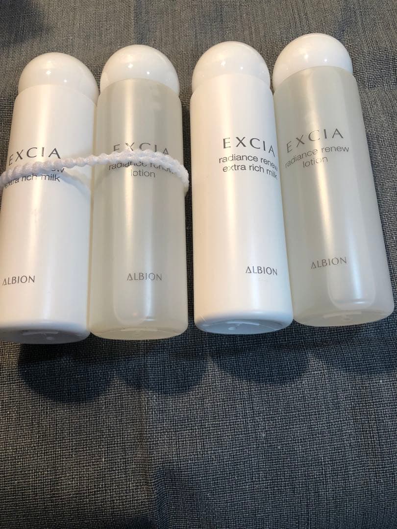 ALBION EXCIA ラディアンスリニュー　乳液・化粧水80mlを各2本ずつ