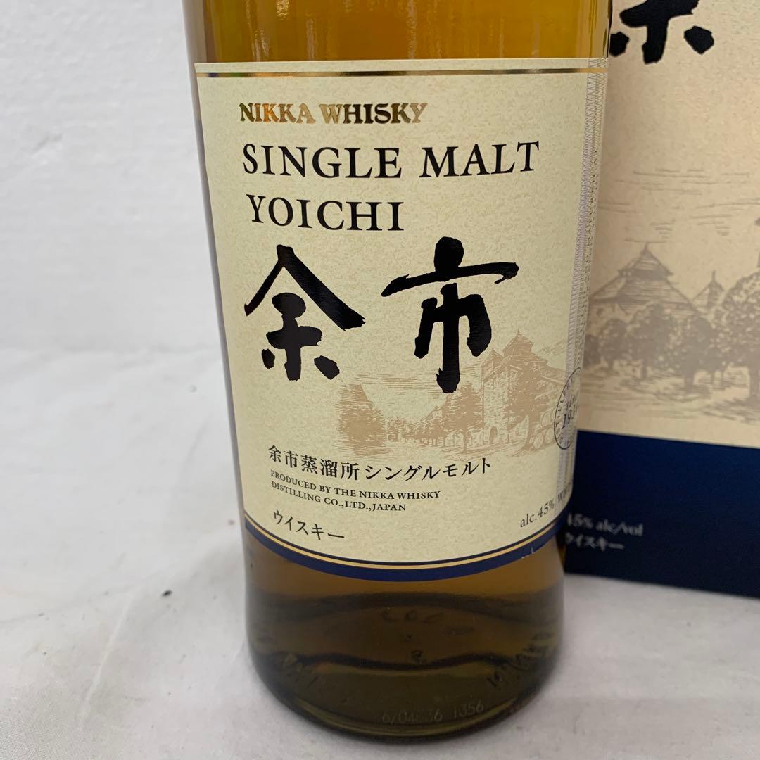 ニッカウヰスキー　シングルモルト余市　700ml 箱付