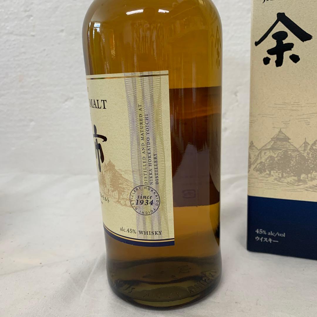 ニッカウヰスキー　シングルモルト余市　700ml 箱付