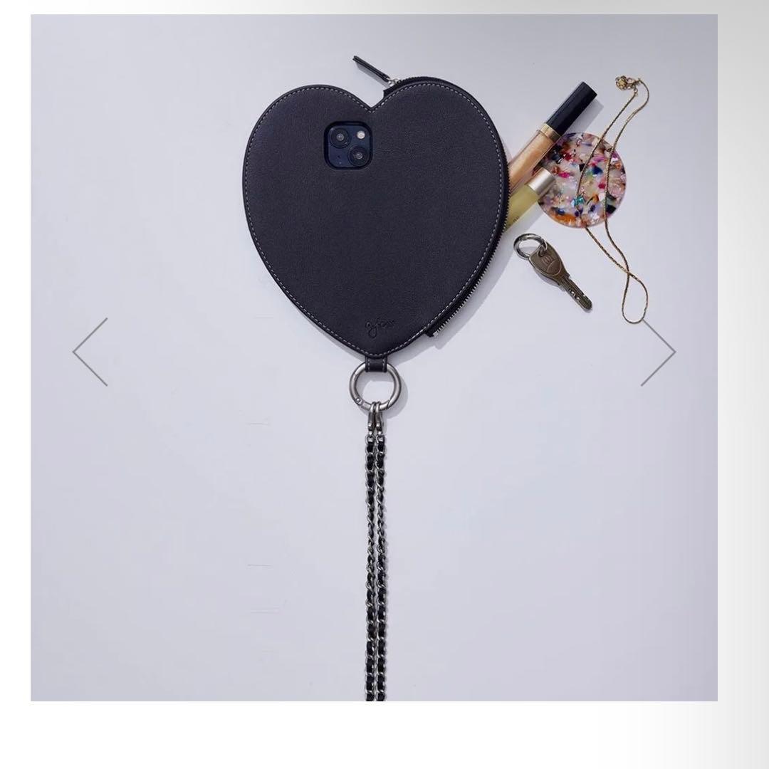 新品未開封 エジュー ハート dress HEART case 黒