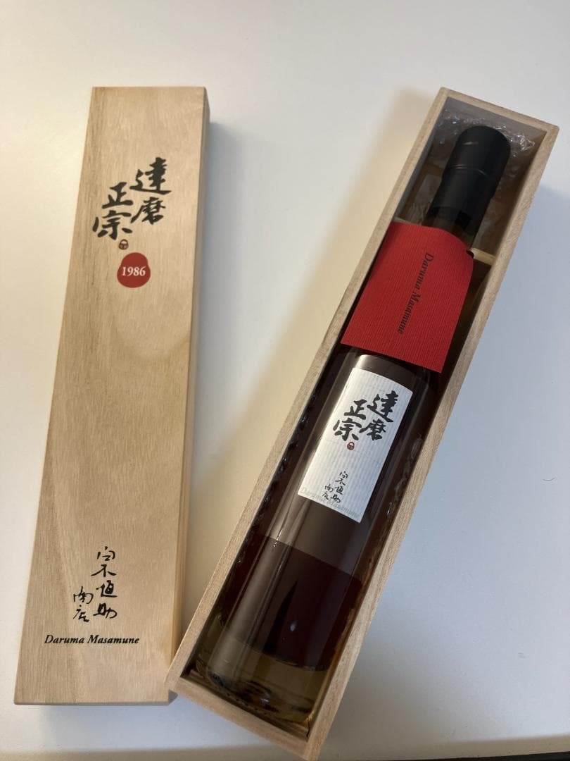 ビンテージ古酒【未開封・桐箱付】達磨正宗 1986年 200ml