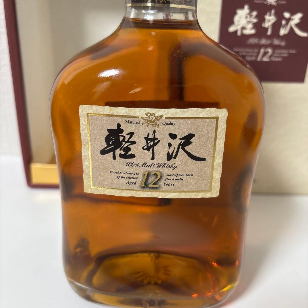 軽井沢12年　100%モルトウイスキー　箱付き　未開封　メルシャン　終売品（3）