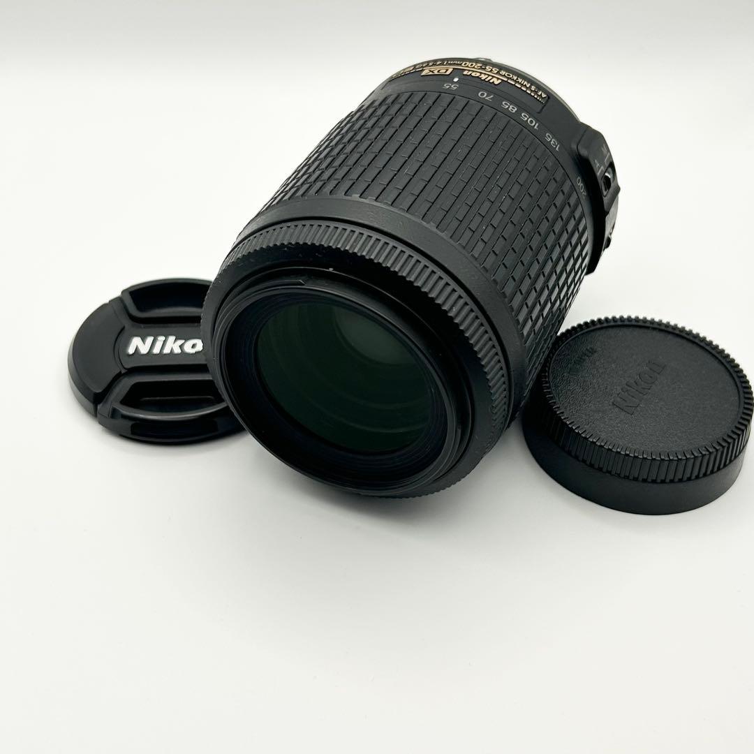 Nikon AF-S DX VR 55-200m F4-5.6G望遠★手ブレ補正