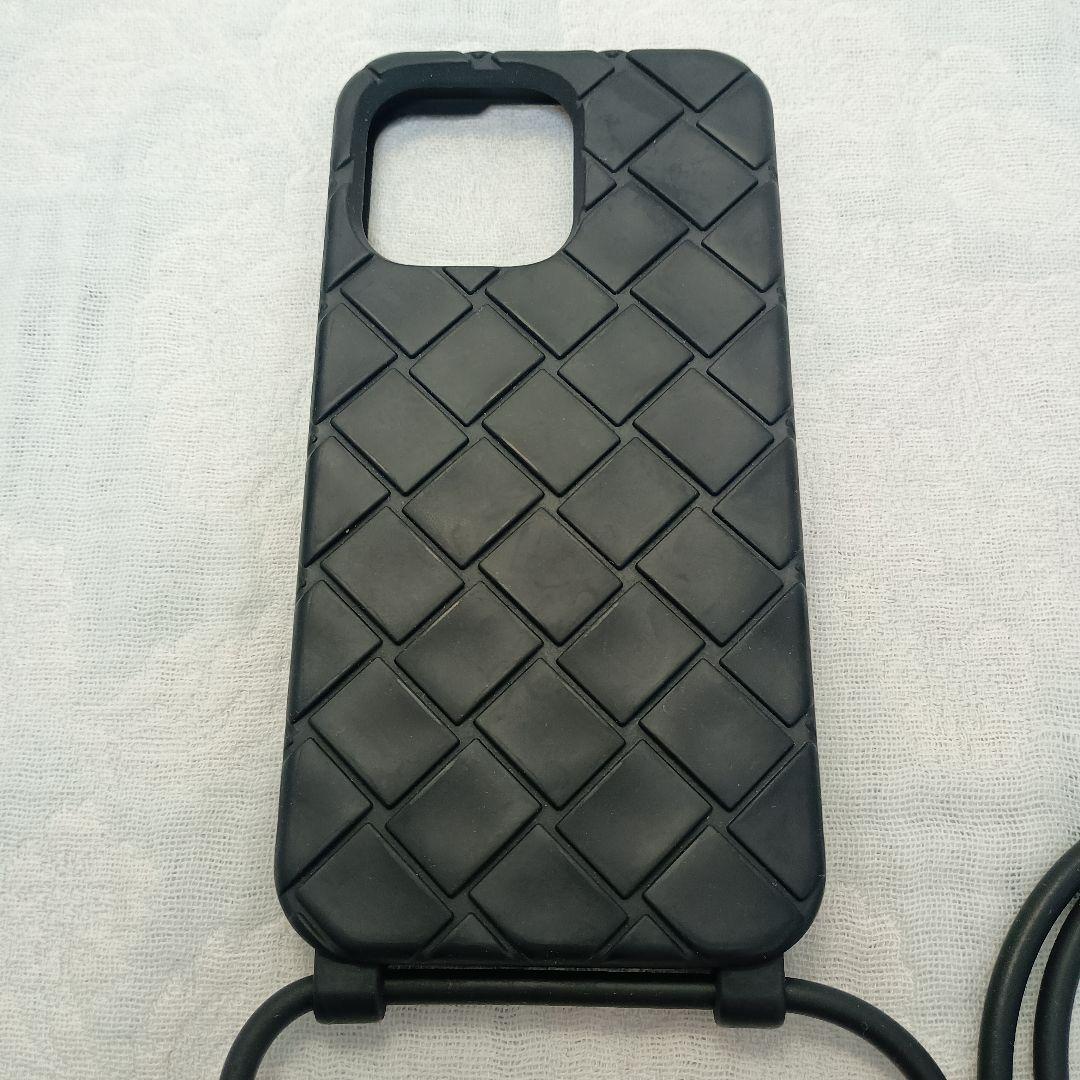 BOTTEGA VENETA iPhone13Pro Max シリコンケース 黒