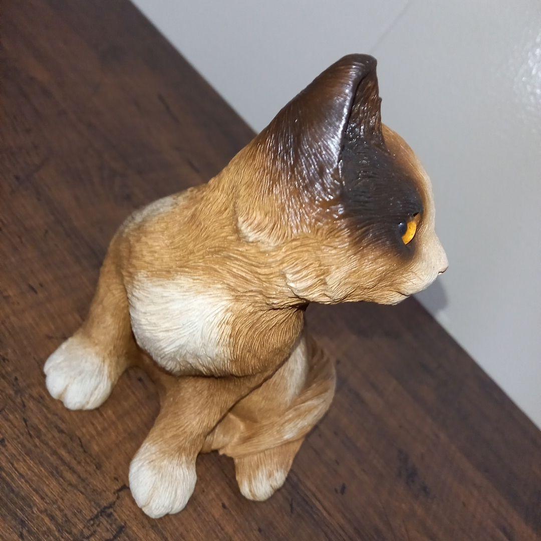 サンディキャスト　ネコ　三毛猫　１キロ　オブジェ　SANDICAST