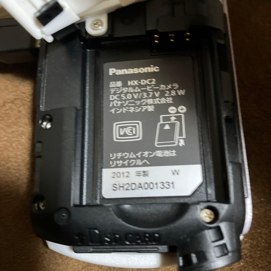パナソニック デジタルムービーカメラ HX-DC2 バッテリー無し