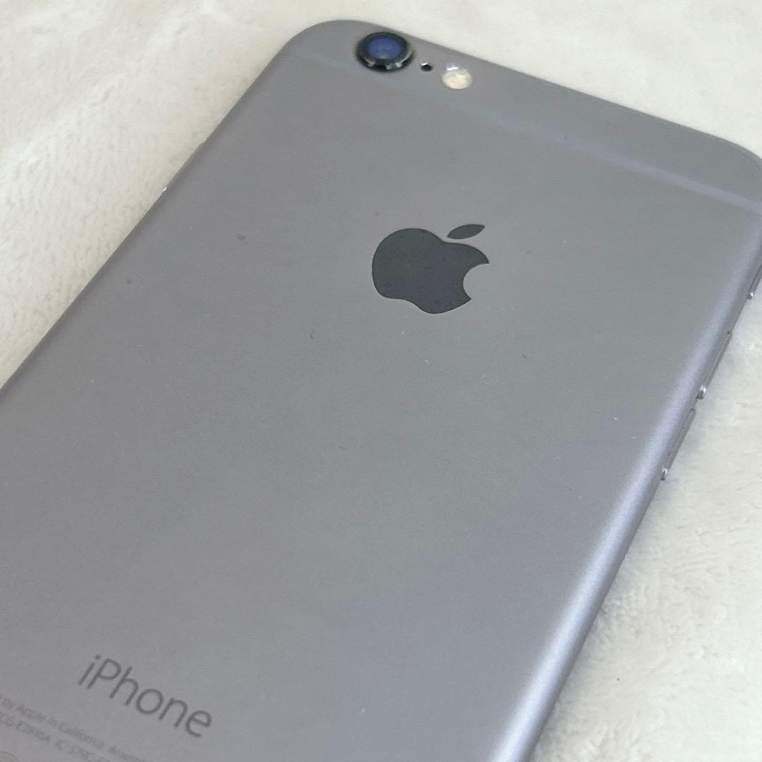 ✨美品✨Apple iPhone 6　シルバー　64GB 最大容量100%