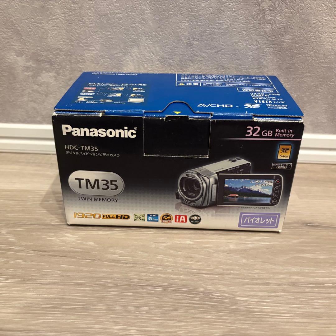 Panasonic HDC-TM35 デジタルハイビジョンビデオカメラ　32GB