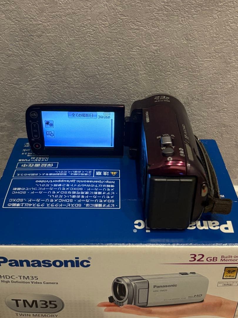 Panasonic HDC-TM35 デジタルハイビジョンビデオカメラ　32GB
