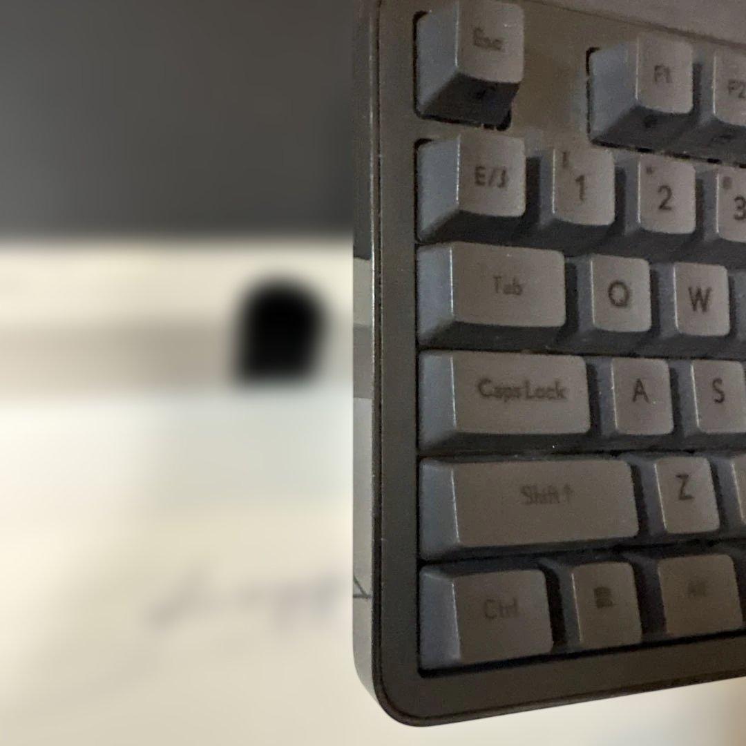 ELECOM Leggero Silent TKL キーボード 静音赤軸 美品
