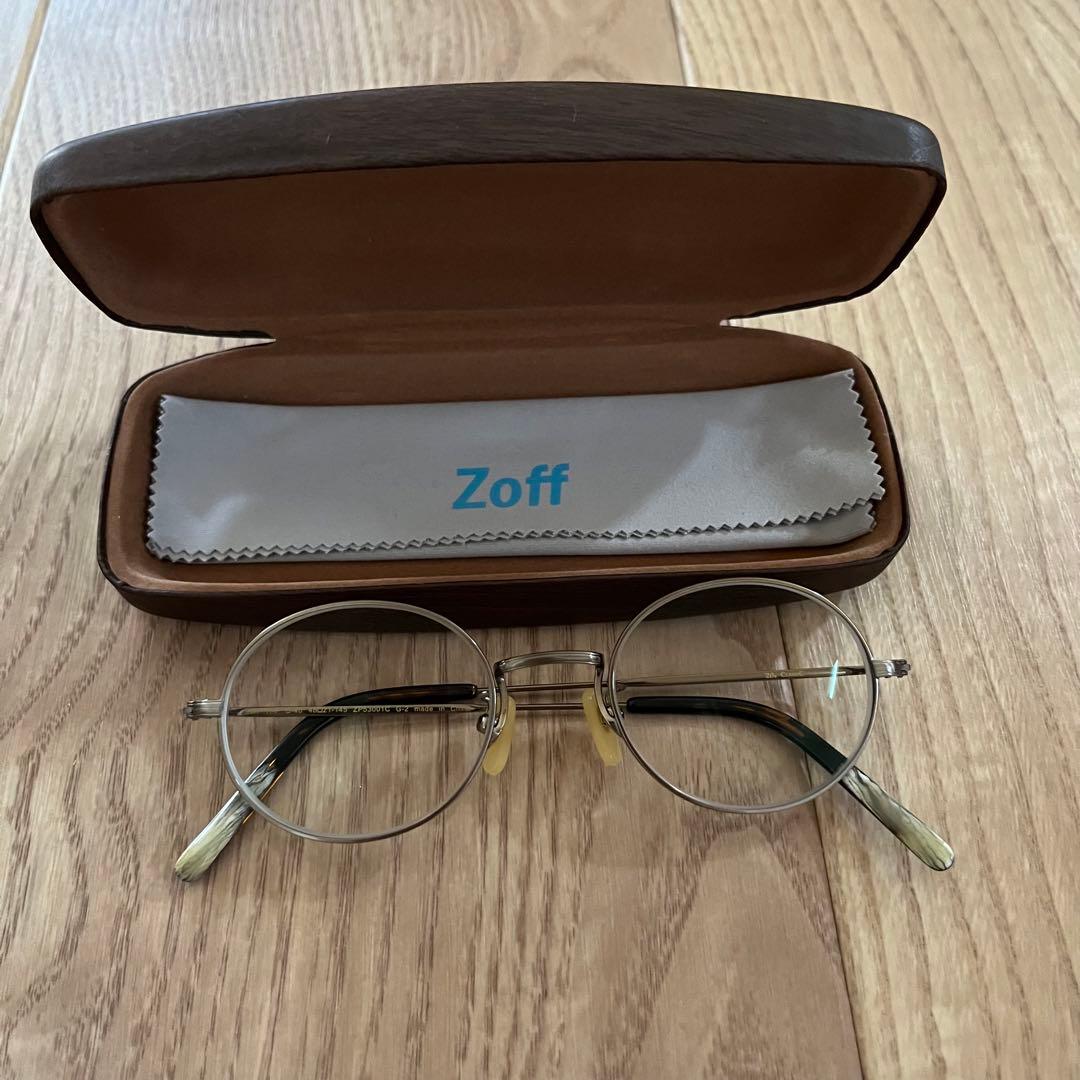 Zoff ゾフ　クラシック　メタルフレームメガネ　度あり【送料込】