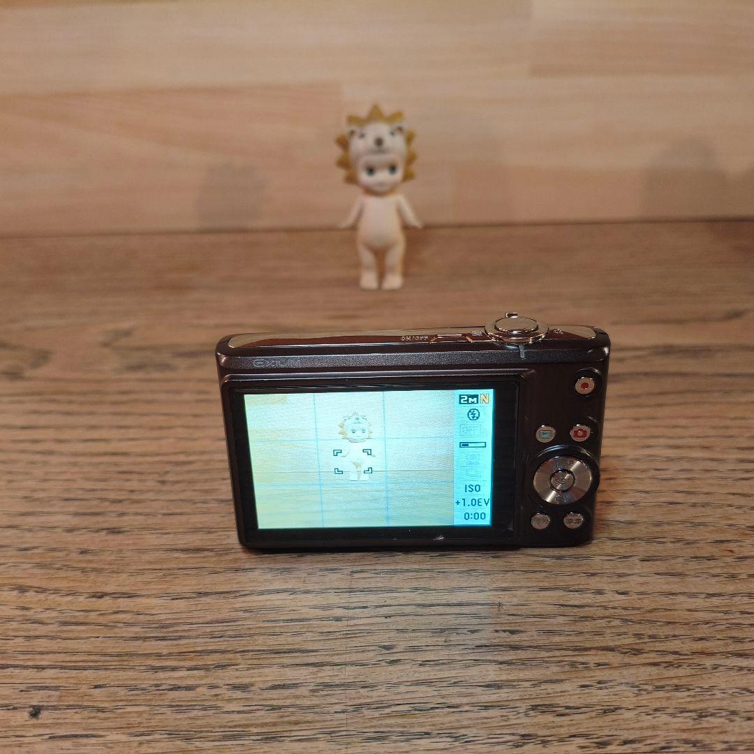 【動作確認済】CASIO EXILIM EX-Z200 ブラック 予備電池付