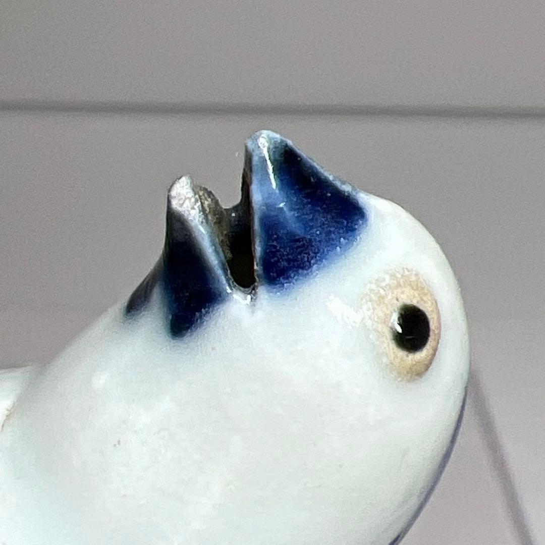中国明時代　古染付　鳥香合　トコエル　東さ8-0312☆2F