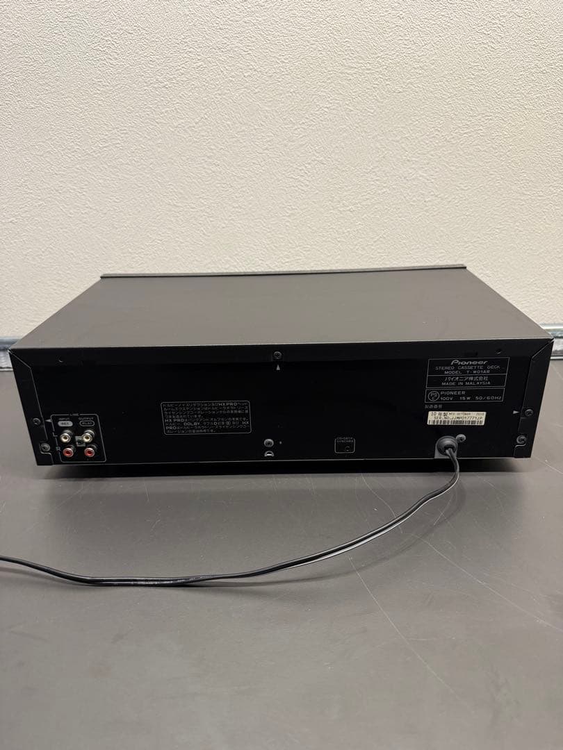 Pioneer T-WO1AR ステレオカセットデッキ