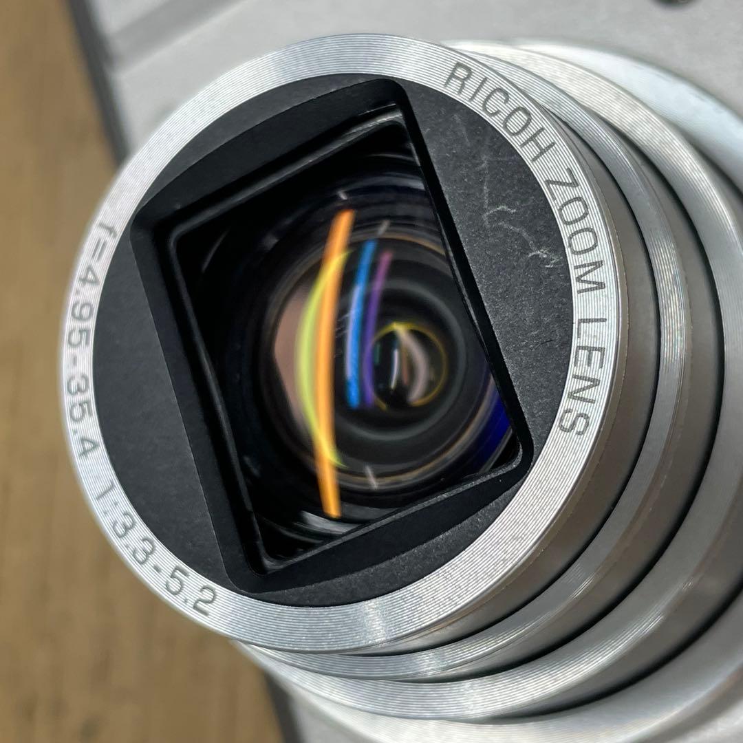 動作品 RICOH CX1 シルバー コンパクトデジタルカメラ