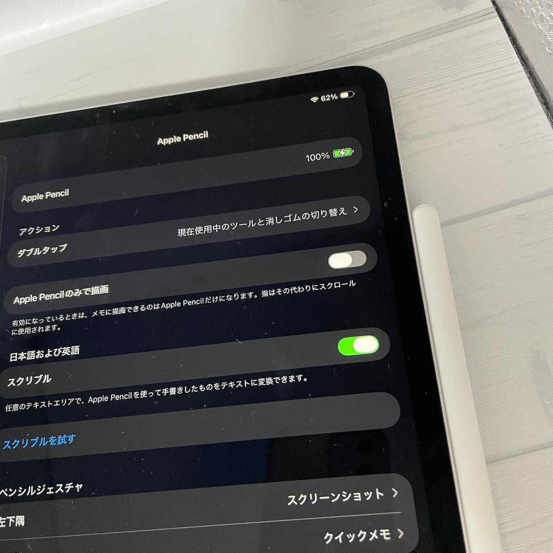 動作確認済み！【純正品】Apple Pencil 第2世代＋替え芯付属