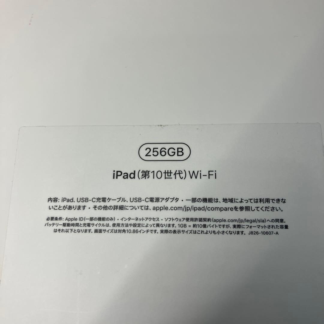iPad 第10世代 256GB Wi-Fi モデルブルー　　 美品