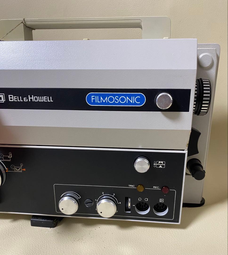 【通電確認済】Bell & Howell FILMOSONIC 本体とリール
