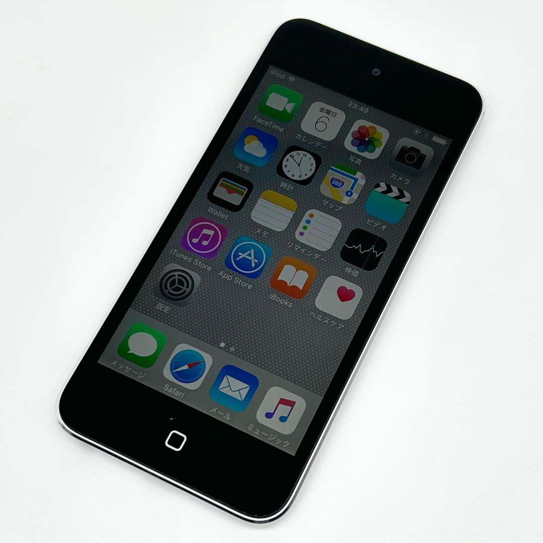 即配【美品】iPod touch 第5世代 16GB シルバー 最大容量100％