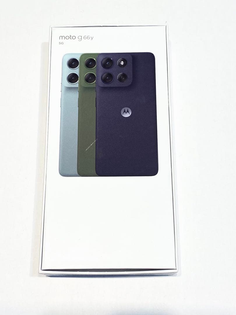 Motorola moto g66y 5G 本体 グレーミスト　新品・未使用