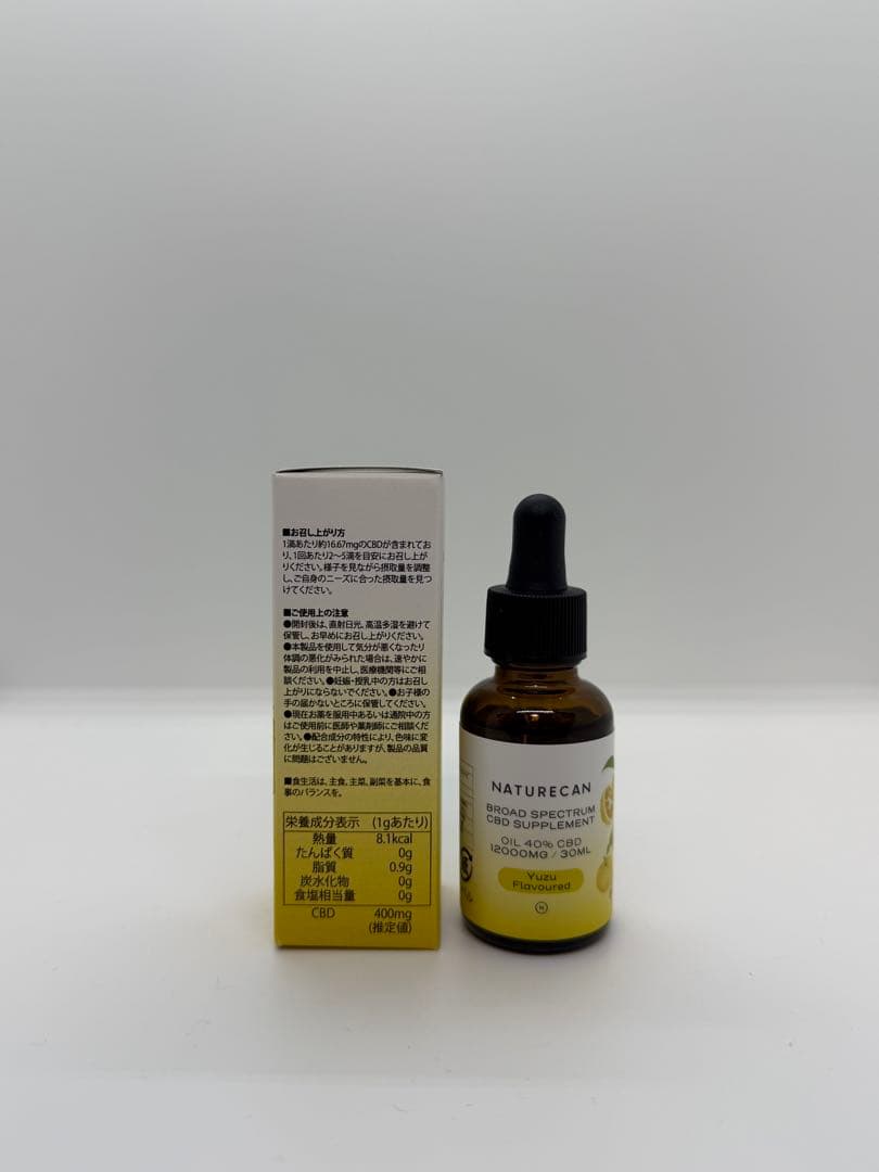 CBDオイル40% ゆずフレーバー30ml ネイチャーカン