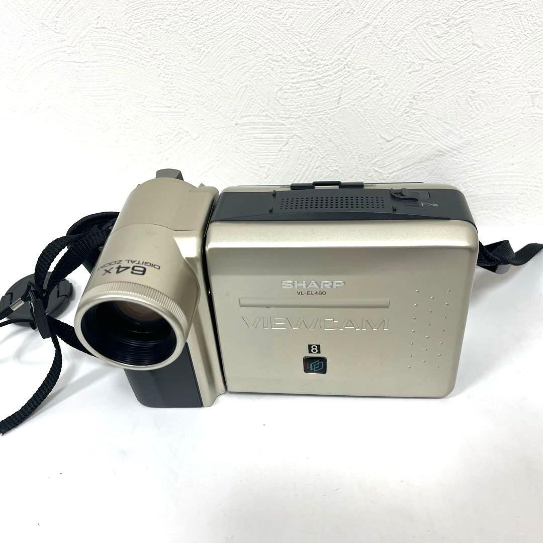 ★人気レア品★ SHARP ビデオカメラ　VL-EL480 8ミリ