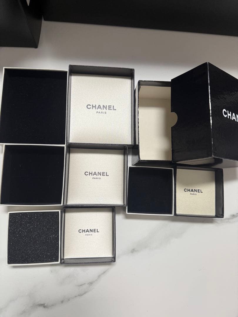 CHANEL 空箱　アクセサリー　BOX 空箱　8個　セット売り　まとめ売り