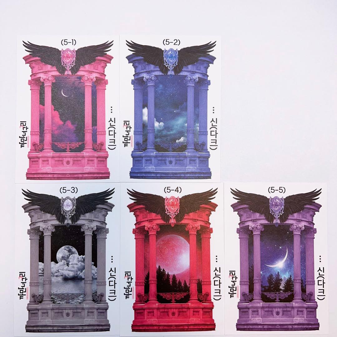 S41.装飾ステッカー　韓国作家　黒いたぬき　バラ売り〇