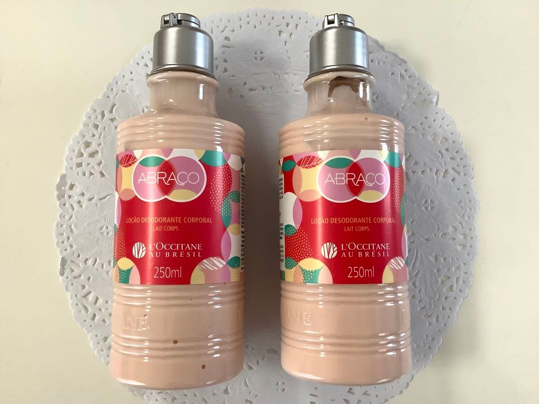 ロクシタン　ブラジル　 ABRACO ボディクリーム 250ml 2本セット