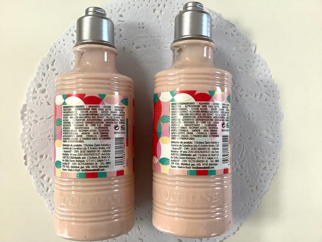ロクシタン　ブラジル　 ABRACO ボディクリーム 250ml 2本セット