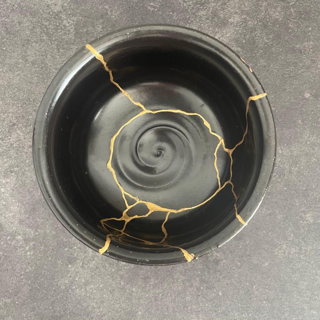 金継ぎ済み　抹茶茶碗-19