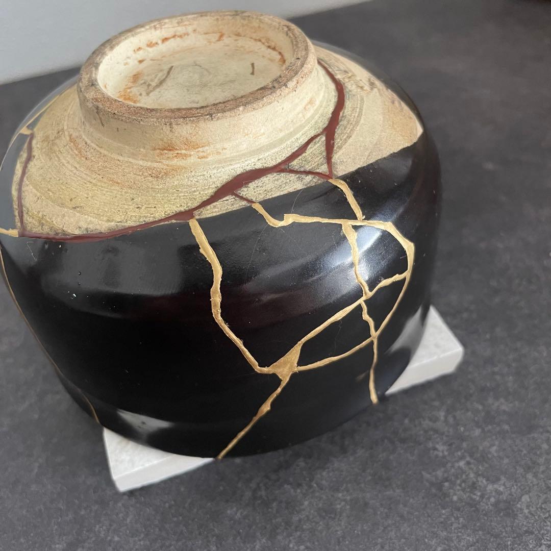 金継ぎ済み　抹茶茶碗-19