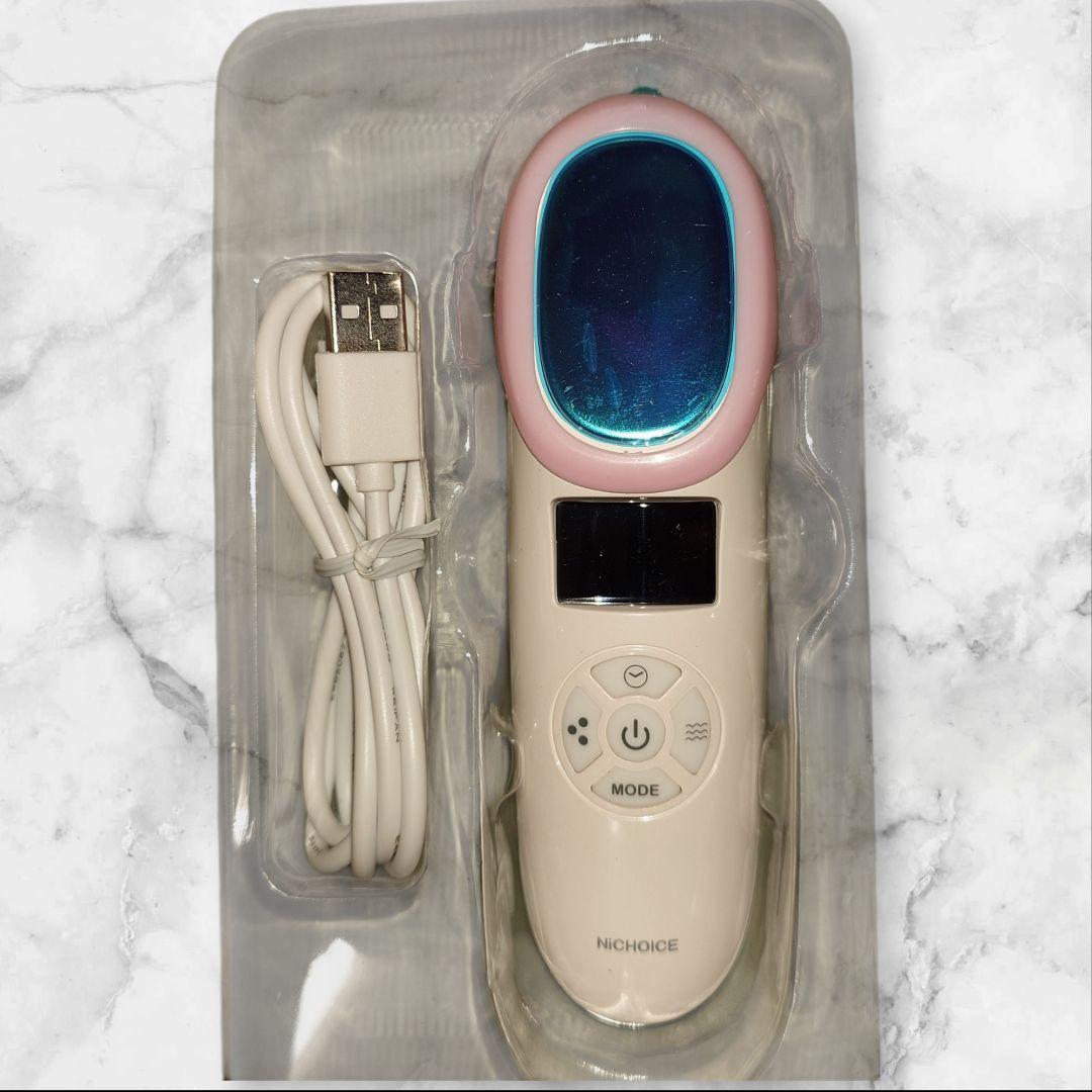 【新品】NiCHOICE 温冷イオン美顔器 NBT-216 毛穴ケア保湿に