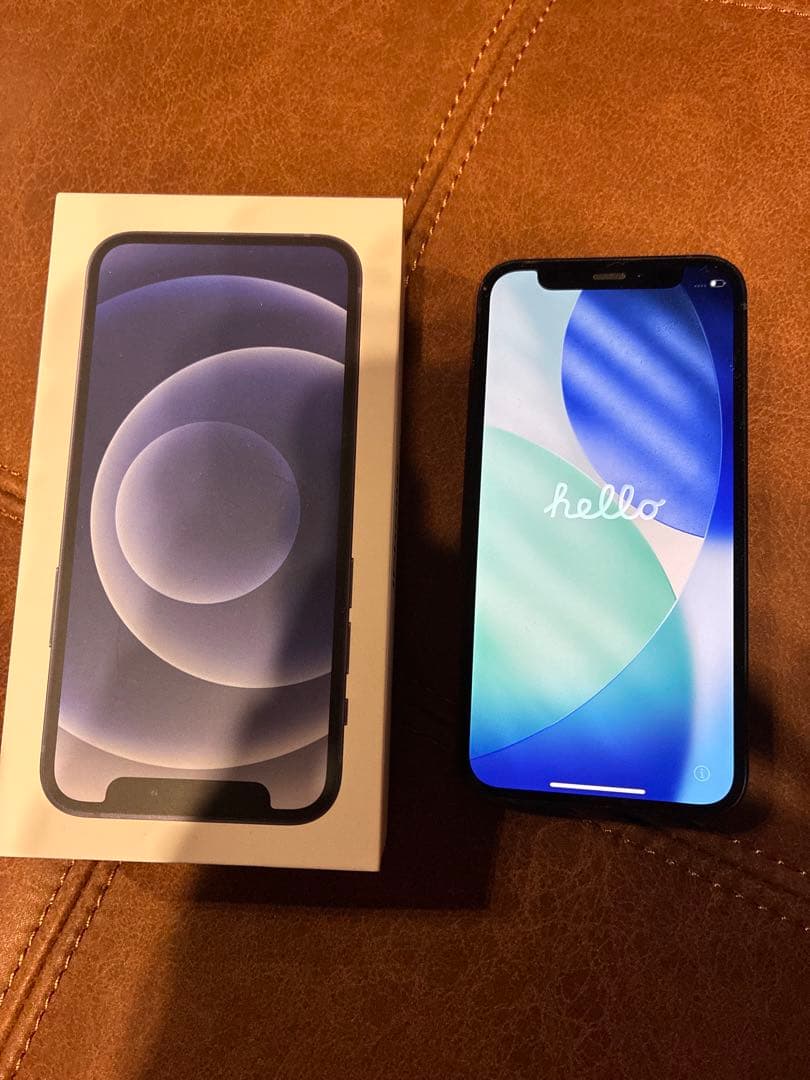 iPhone 12 mini 128GB 本体 ブラック バッテリー交換済み