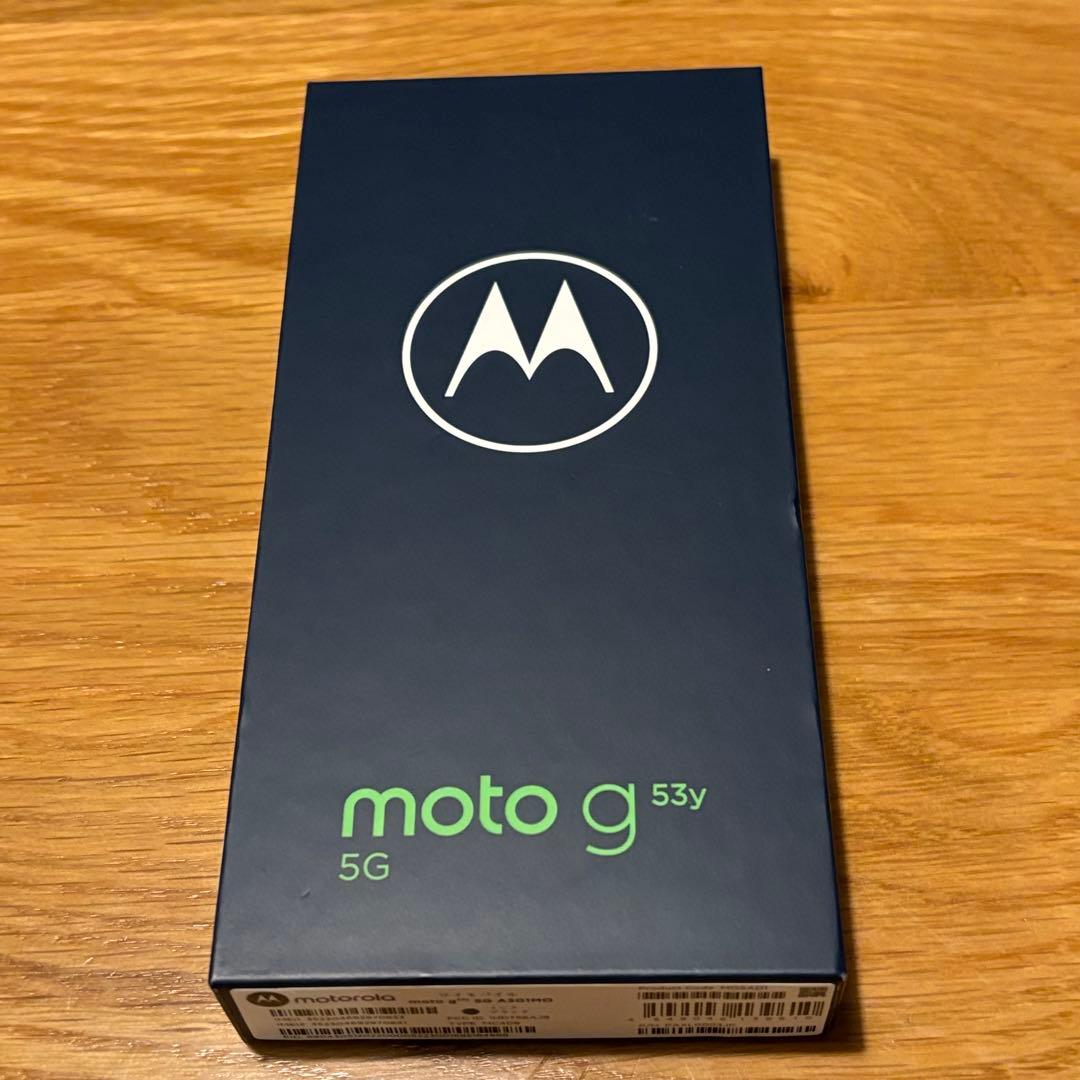 moto g53y 5G インクブラック
