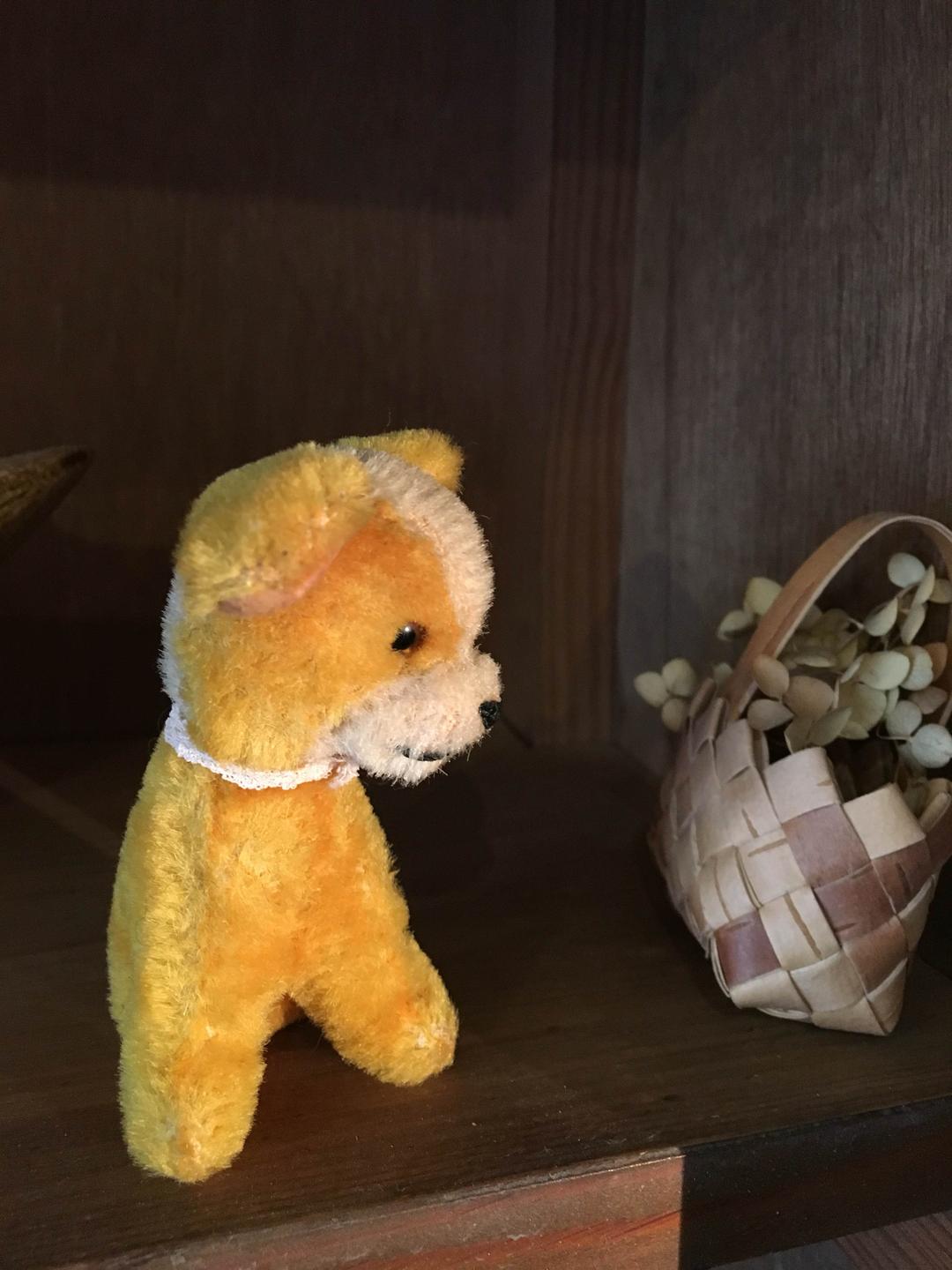 レトロ  アンティーク  犬 ぬいぐるみ