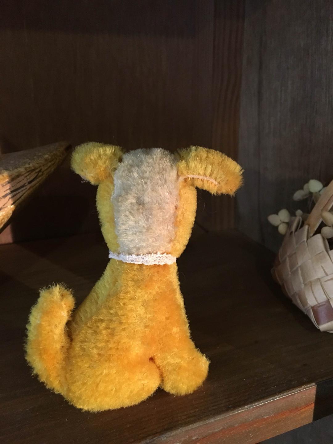 レトロ  アンティーク  犬 ぬいぐるみ