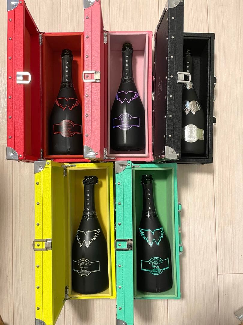 ANGEL ボトル　箱　セット まとめ売り　5本