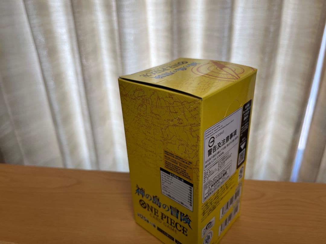 神の島の冒険 ONE PIECE ワンピースカードゲーム1BOX テープなし