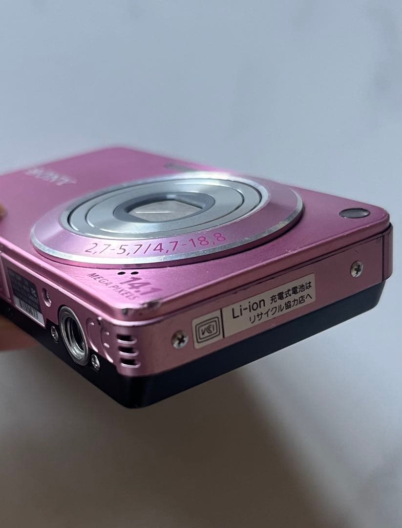 SONY ソニー デジタルカメラ Cyber-shot DSC-W350 ピンク