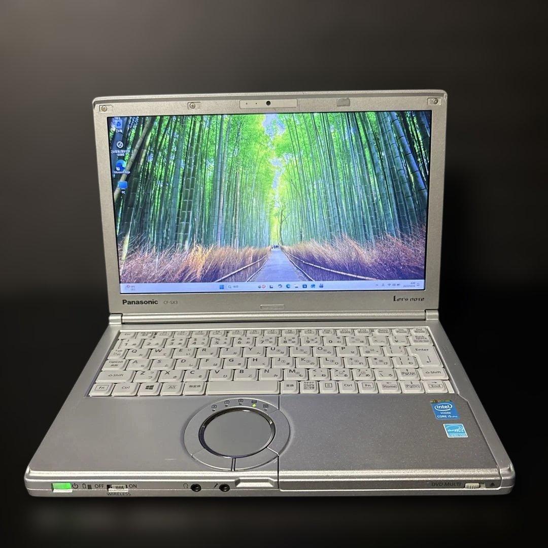 【本日SALE】Panasonic CF-SX3 Core i5（レスモデル）