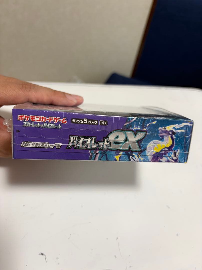 ポケモンカード バイオレットex シュリンク付き 新品未開封 1BOX