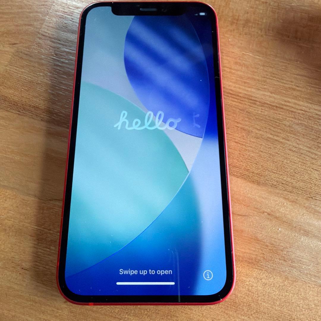 Apple iPhone 12 mini (PRODUCT(RED)) おまけ