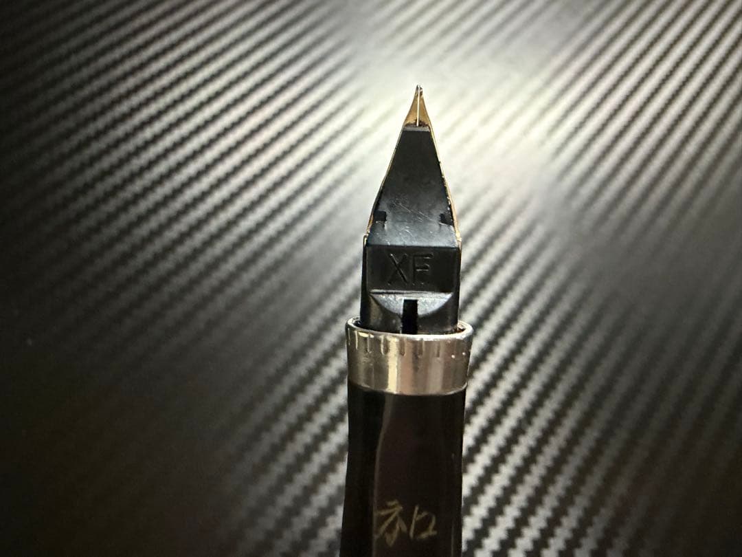 美品 フラットトップ パーカー 75 シズレ XF 極細字 万年筆